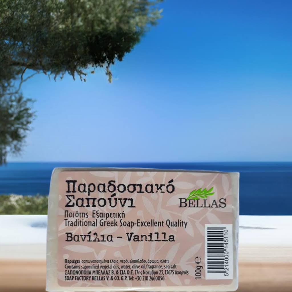 Olivenölseife mit Vanille aus Kreta
